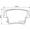 Pagid Brakes Chry 300 15-05/Dodge Challenger 15-09/Ch Brake Pad Set-D, 355023101 355023101 - alternate 1